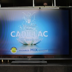 Cadillac mix tennis cup atidarymas