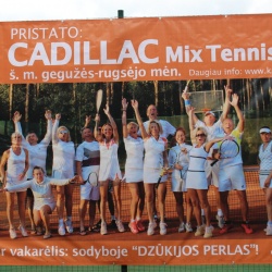 Cadillac mix tennis cup atidarymas