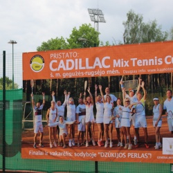 Cadillac mix tennis cup atidarymas